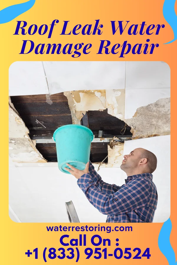 Roof Leak Water Damage Repair in Route 7 Gateway, CT